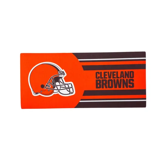 football Cleveland Browns Sassafras Switch Mat Inserts, Interchangeable Front Door...