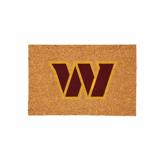 Discover Team Sports America football Washington Commanders Coir Doormat