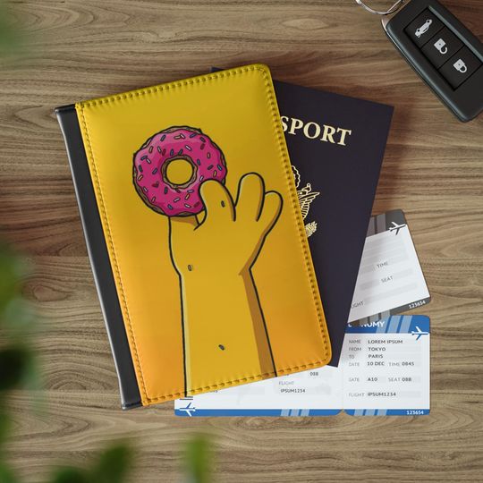 Discover Donut Passport Cover