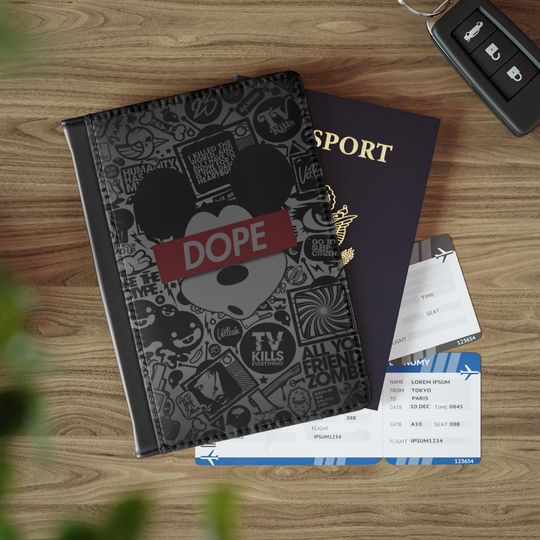 Discover Dope Passport Cover