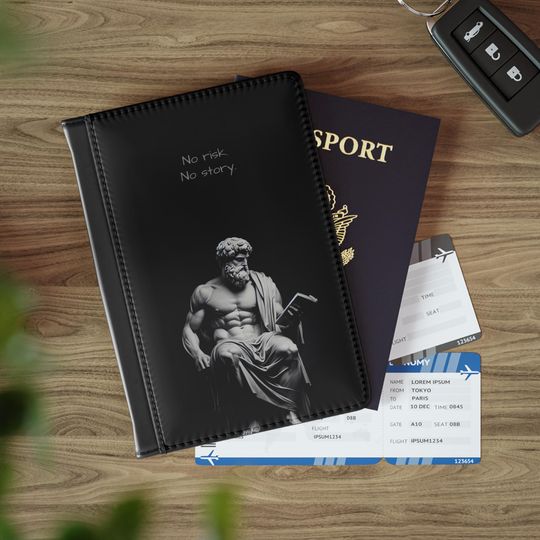 Discover No risk. No story. Passport Cover