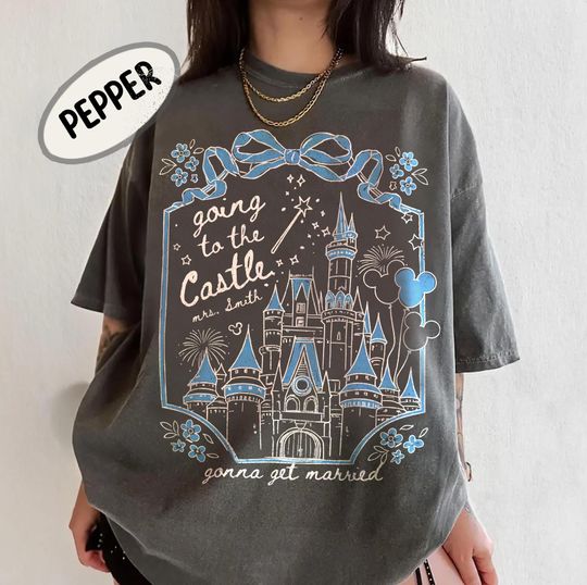Discover Custom Going to the Castle Gonna Get Married Shirt, Disney Bachelorette Shirt, Disney Future Mrs. Shirt, Disney Bride Shirt, Magic Kingdom