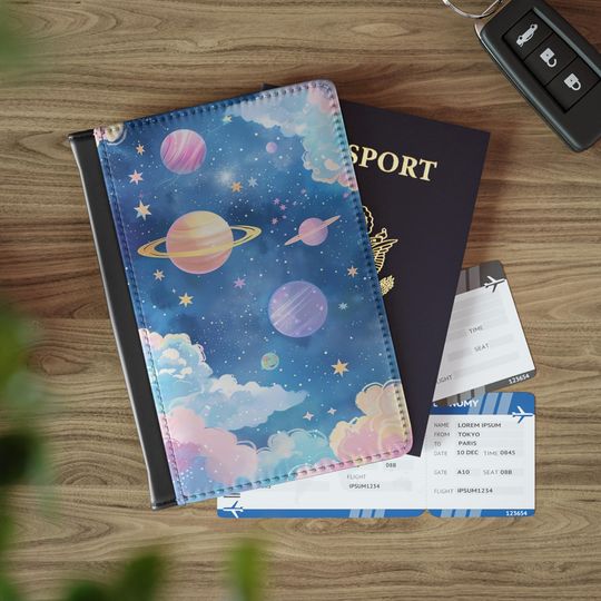 Discover Celestial Passport Cover