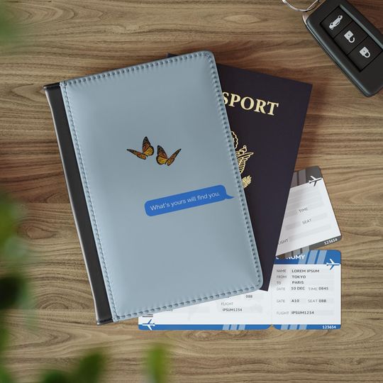 Discover Butterfly Passport Cover
