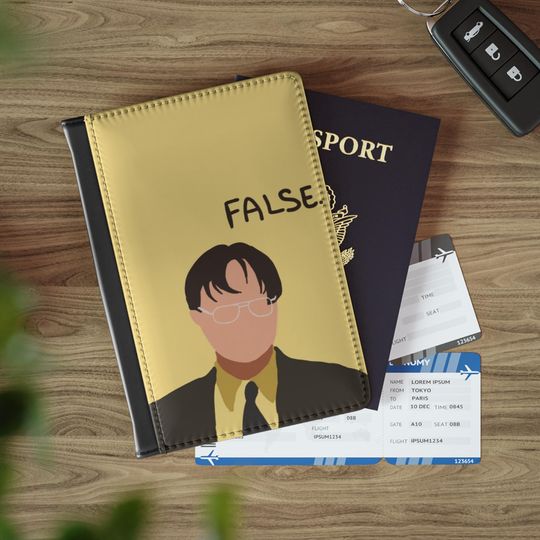 Discover Dwight Passport Cover