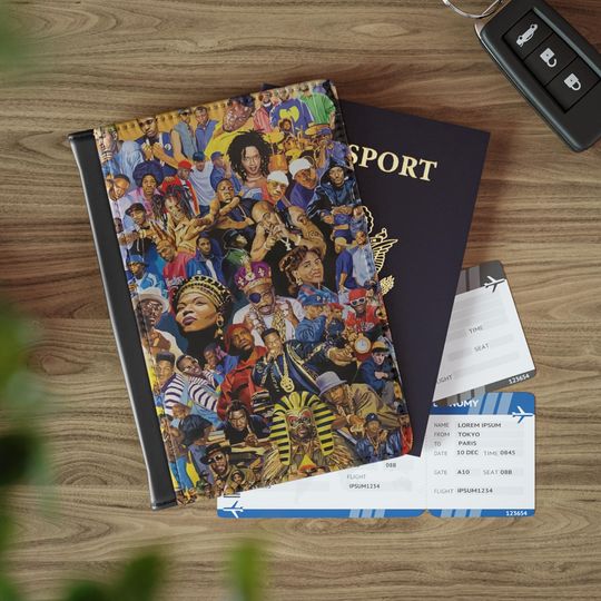 Discover Vibrant Hip-Hop Passport Cover