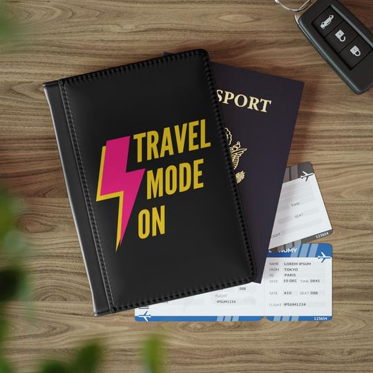 Discover Travel Mode Passport Cover