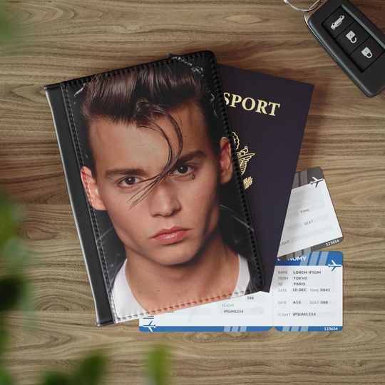 Discover Johnny Depp Passport Cover