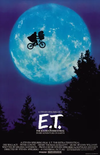 Discover E.T. movie poster 11 x 17 inches  E.T. The Extra Terrestrial poster (style c)