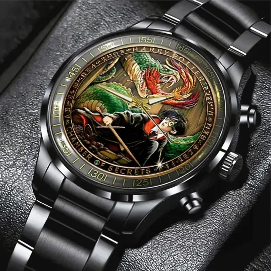 Discover Harry Potter Black Stainless Steel Watch