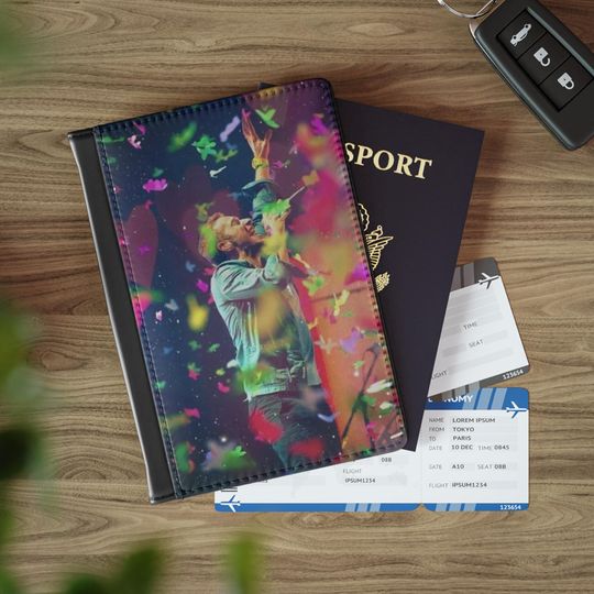 Discover Coldplay Passport Cover
