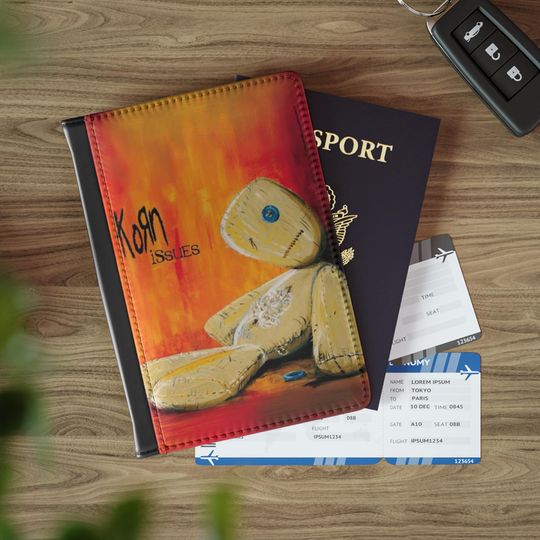Discover Korn Issues Passport Cover