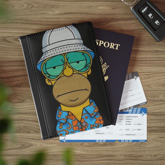 Discover Mr. Simpson Passport Cover