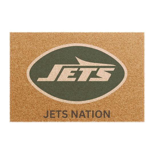 Discover New York Jets Logo Doormat | football Coir Welcome Mat