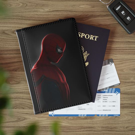 Discover Spider-Man Passport Cover