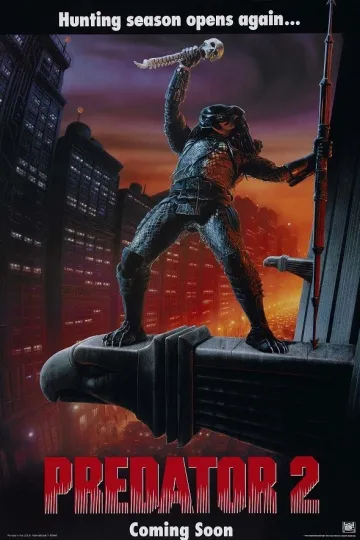 Discover Predator 2 Movie Poster, Vertical