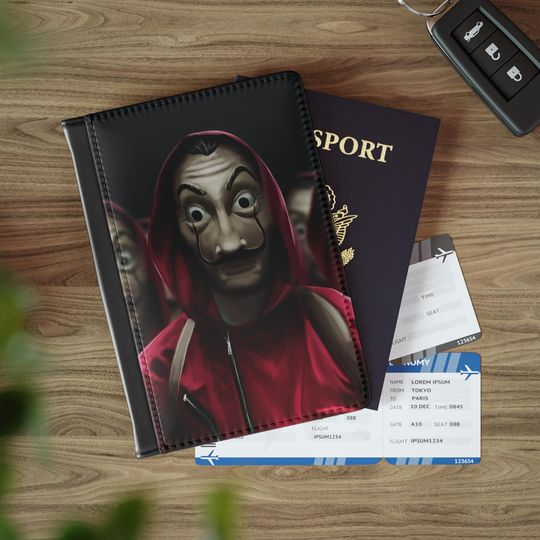 Discover Money Heist Passport Cover