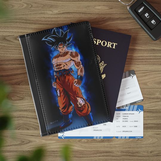 Discover Anime Fighter Character Passport Cover