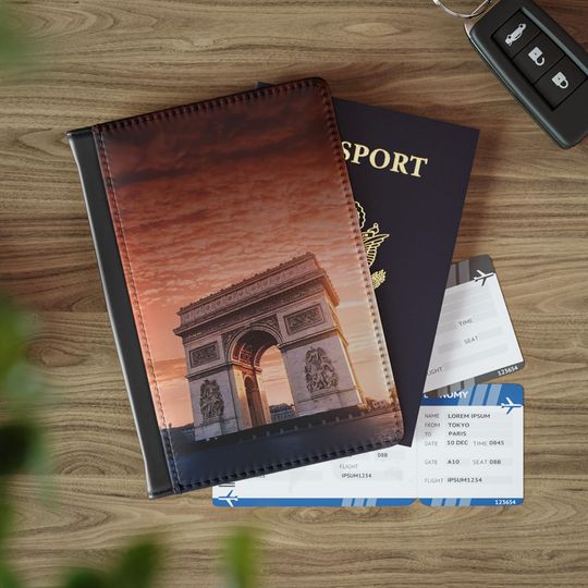 Discover Arc de Triomphe Passport Cover