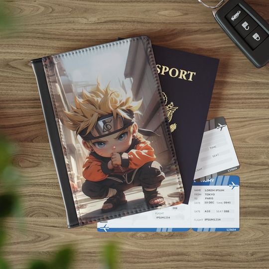 Discover Anime Character Passport Cover