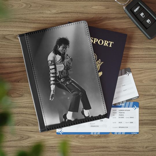 Discover MJ Tribute Passport Cover