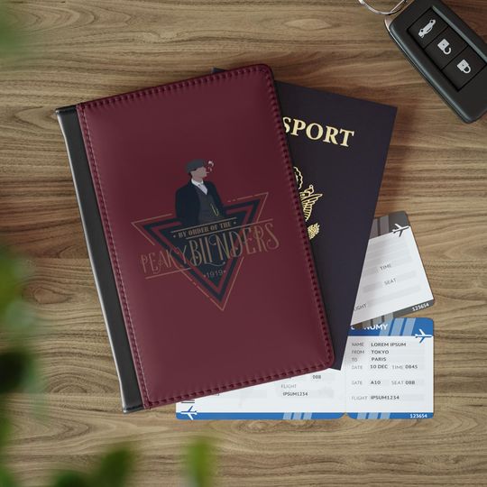 Discover By the order of Peaky Blinders Passport Cover