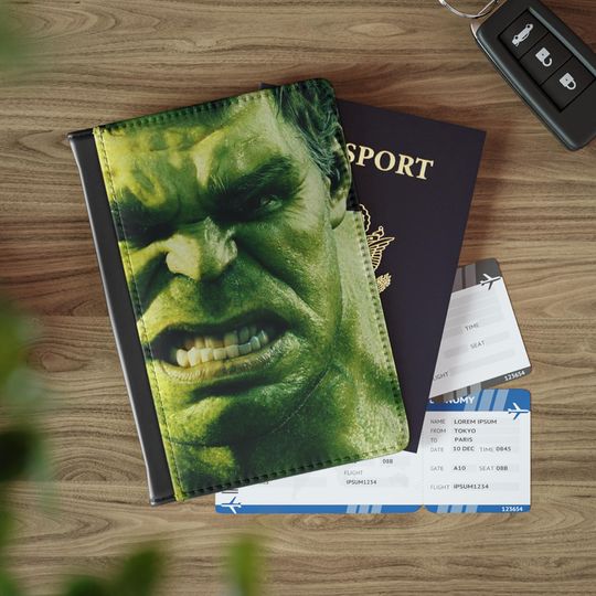 Discover Hulk Passport Cover