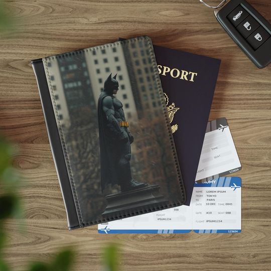 Discover Batman Passport Cover