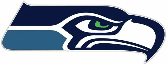 Discover Seattle Seahawks Football Logo Sticker