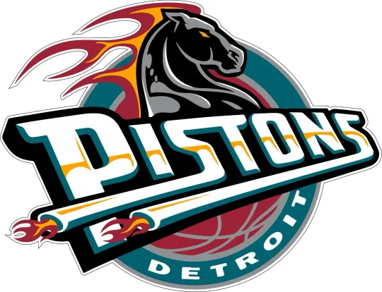 Discover Detroit Pistons NBA Basketball Sticker