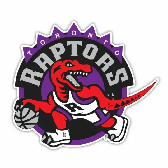 Discover Toronto Raptors NBA Logo Blue Basketball Design Sports Decor vinyl sticker decal