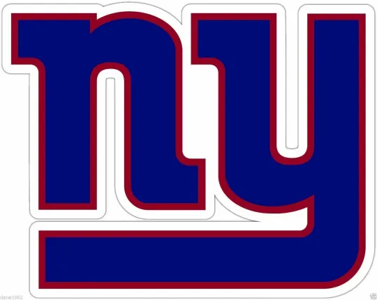 Discover New York Giants Football Car Bumper Sticker