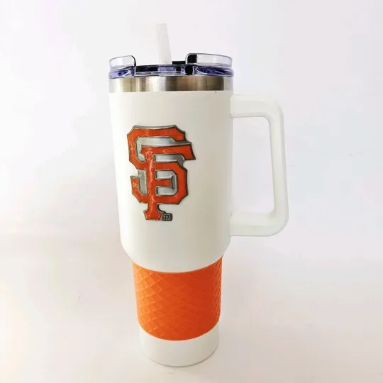 Discover San Francisco Giants 40oz. Travel Cold Hot Tumbler *Great Condition