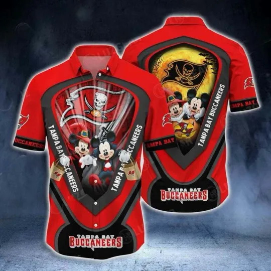 Discover Tampa Bay Football Sunset Pirate Hawaiian, Gift For Fans, Gift For Friends