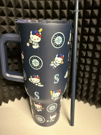 Seattle Mariners Hello Kitty Tumbler - 9/9/2025 Hello Kitty Night