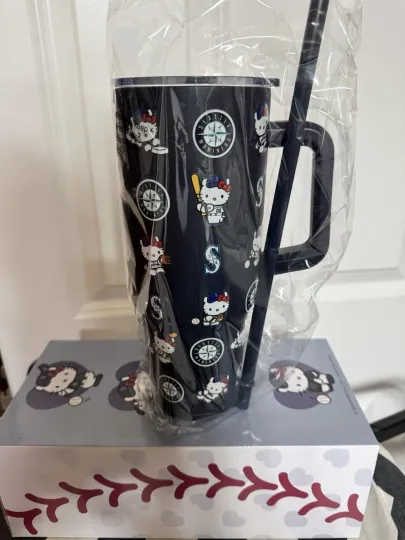 Discover Seattle Mariners Hello Kitty Tumbler - 9/9/2025 Hello Kitty Night #3