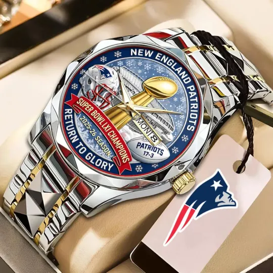 Discover Patriots Champions 2026 Alloy Luxury Quartz Watch