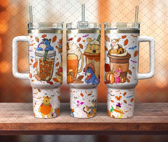 Cartoon Characters 40oz Tumbler Wrap Png, Cartoon 2 pieces 40oz Wrap Png, Cartoon Movies 40oz Tumbler Png, Sublimation Designs
