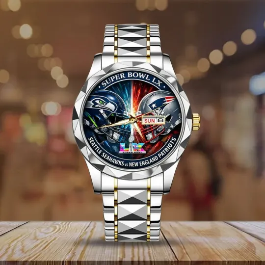 Discover Seahawks x Patriots SBowl LX 2025 Watch