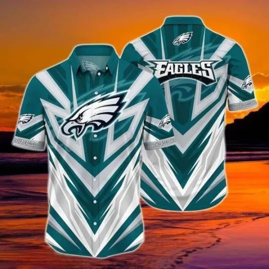 Discover football Philadelphia Eagles Hawaiian Shirt Gift For Football Coach, Gift For Friends