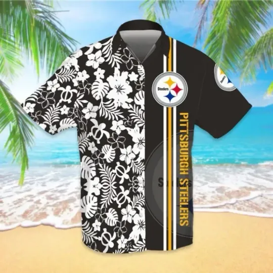 Discover Pittsburgh Football Island Breeze Split Hawaii , Gift For Friends, Gift For Fans