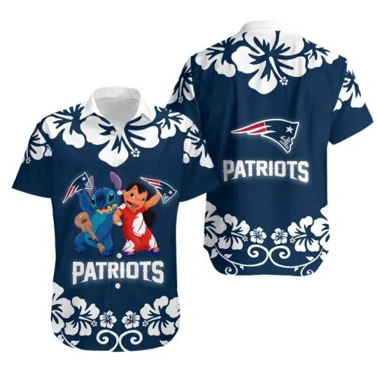 Discover With New England Football Lilo And Stitch Hawaii Gift For Fans, Gift For Friends