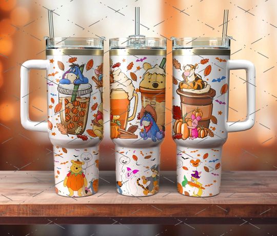 Discover Cartoon Characters 40oz Tumbler Wrap Png, Cartoon Movies 40oz Tumbler Png, Cartoon 2 pieces 40oz Wrap Png, Sublimation Designs