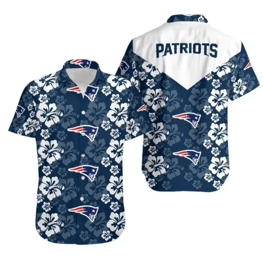 Discover New England Football Tropical Spirit Hawaiian Gift For Fans, Gift For Friends