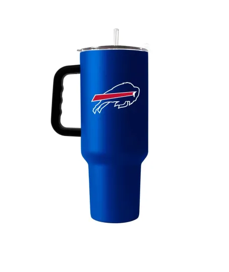 Buffalo Bills 40oz Flipside Powder Coat Stainless Steel Tumbler Cup