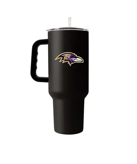 Baltimore Ravens 40oz Flipside Powder Coat Stainless Steel Tumbler Cup