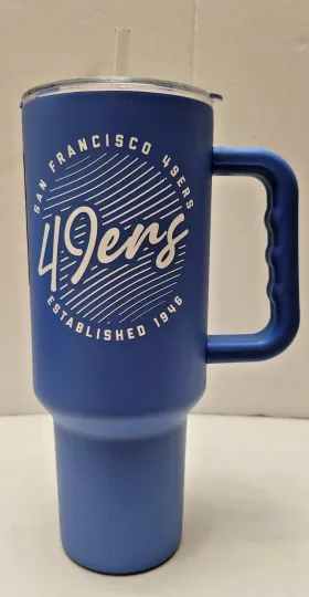 Discover San Francisco 49ers football Logobrands 40 oz Stainless Steel Travel Tumbler