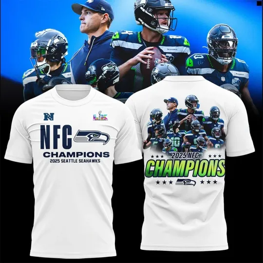Discover Limited Edition Seattle Seahawks 2025 Champions For Fans