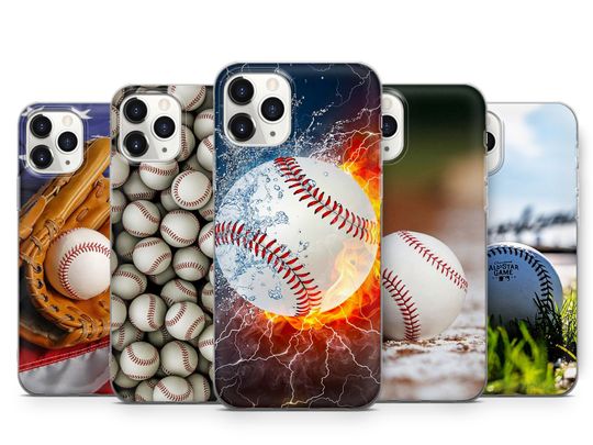 Discover Baseball Phone Case Home Run iPhone Case 17 Air 16 E 15 Pro Max, Samsung Case S26 Ultra S25 FE S24 Plus S23, Pixel Case 10 ProXL 9