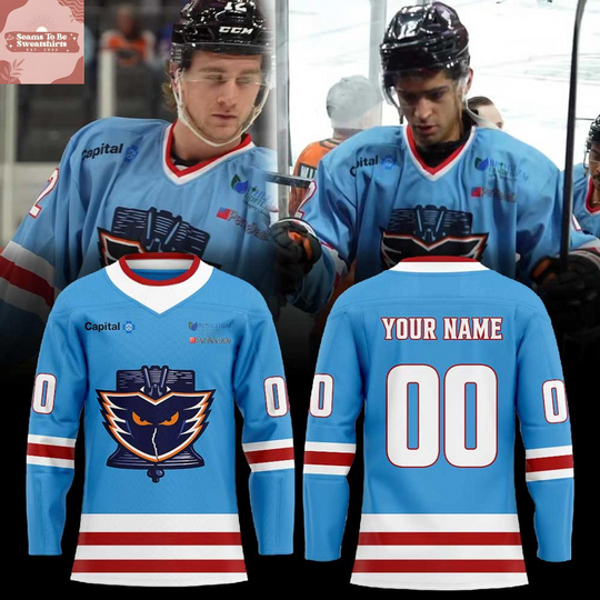 Discover Lehigh Valley Phantoms PA 250 Celebration 2026 Personalized Hockey Jersey